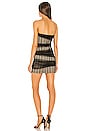 view 3 of 4 MINIVESTIDO AIDEN in Black Mesh