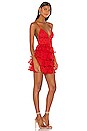 view 2 of 4 Roxanne Mini Dress in Red