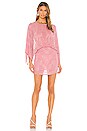 view 1 of 4 Soliana Embellished Mini Dress in Blush Pink