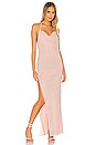 view 1 of 5 Nicolette Gown in Light Pink