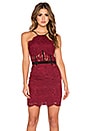 view 1 of 4 x REVOLVE Lay It Down Dress in Dark Red