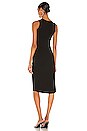 view 3 of 3 Twisted Midi Dress in Black