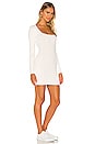 view 3 of 3 Candice Knit Mini Dress in Cream
