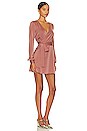 view 2 of 3 JANET 미니 원피스 in Mauve