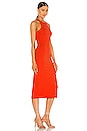 view 2 of 3 Hollie Midi Dress in Red Orange
