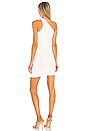 view 3 of 3 Solstice One Shoulder Dress in White