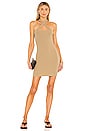view 1 of 3 Yvette Halter Dress in Taupe