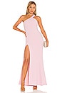 view 1 of 3 Evan Gown in Rose Pink