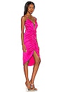 view 2 of 3 Annalisa Midi Dress in Magenta