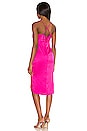 view 3 of 3 Annalisa Midi Dress in Magenta