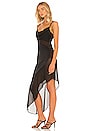 view 3 of 4 Delfino Slip Dress in Black