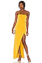 view 1 of 3 Magnus Gown in Goldenrod