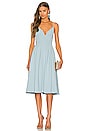 view 1 of 3 Henri Midi Dress in Shadow Blue