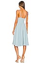 view 3 of 3 Henri Midi Dress in Shadow Blue