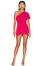 view 1 of 3 Kamala Dress in Fuchsia