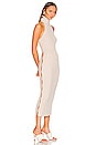 view 2 of 3 Sibyl Turtleneck Midi Dress in Glacier Grey