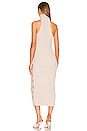 view 3 of 3 Sibyl Turtleneck Midi Dress in Glacier Grey