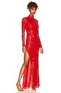 view 3 of 4 Safiya Dress in Red