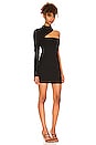 view 2 of 3 ROBE COURTE ADLEY in Black