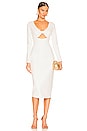 view 1 of 3 Gracen Midi Dress in White