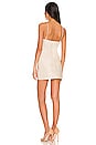view 3 of 4 Gracen Mini Dress in Champagne Ivory
