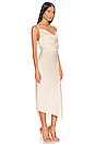 view 2 of 3 Elora Midi Dress in Champagne Ivory