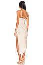 view 3 of 3 Elora Midi Dress in Champagne Ivory