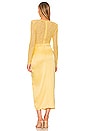 view 3 of 3 Farah Midi Dress in Yellow