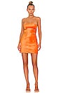view 1 of 4 Anok Mini Dress in Orange