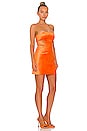 view 3 of 4 Anok Mini Dress in Orange