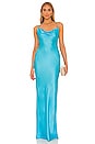 view 1 of 3 Greer Gown in Turquoise