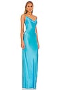 view 2 of 3 Greer Gown in Turquoise