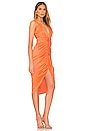 view 2 of 3 Annalisa Midi Dress in Orange
