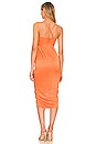 view 3 of 3 Annalisa Midi Dress in Orange