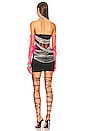 view 3 of 4 Amiah Mini Dress in Silver Black