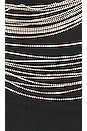 view 4 of 4 Amiah Mini Dress in Silver Black