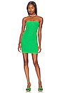 view 1 of 3 Junya Strapless Bustier Mini Dress in Bright Green