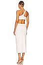 view 4 of 4 Kara Midi Dress in White