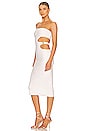 view 3 of 4 Giovanna Midi Dress in White