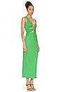 view 2 of 3 Nayah Midi Dress in Green