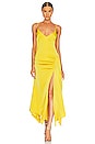 view 1 of 4 Evangeline Gown in Goldenrod