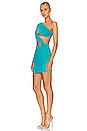 view 3 of 4 Amaia Mini Dress in Turquoise