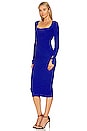 view 3 of 4 Salina Midi Knit Dress in Cobalt Blue