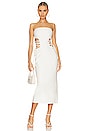 view 1 of 4 Aleena Midi Dress in White