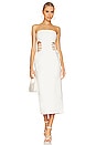 view 4 of 4 Aleena Midi Dress in White