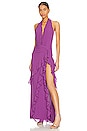 view 3 of 4 Celenia Maxi Dress in Purple