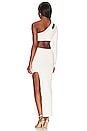 view 4 of 4 Audrina Cut Out Maxi Dress in Ivory