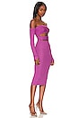 view 2 of 3 Marcella Cut Out Midi Dress in Purple