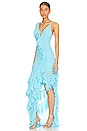 view 3 of 4 Suki Gown in Blue