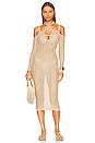 view 1 of 3 Evangeline Maxi Dress in Gold Sand